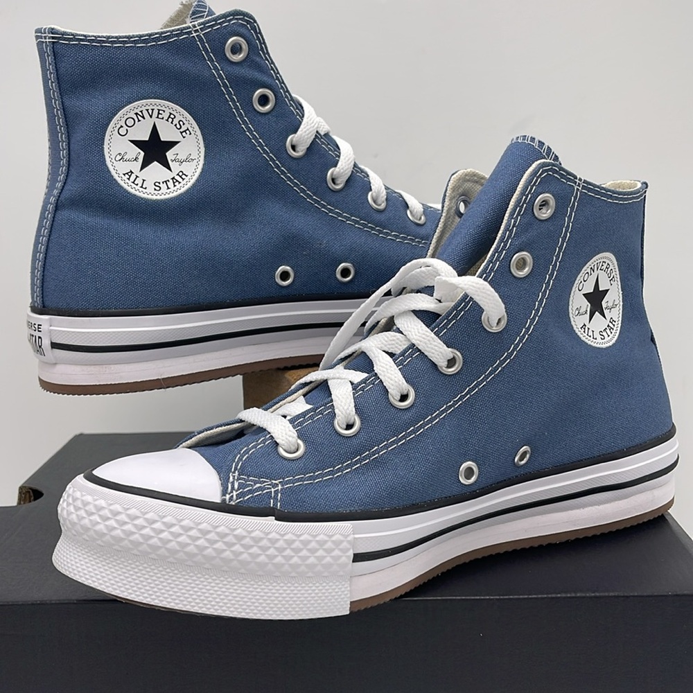 Converse WMNS Blue High-Top Sneakers Platform A10781F
CTAS EVA LIFT HI
LAKESIDE - Picture 9 of 16